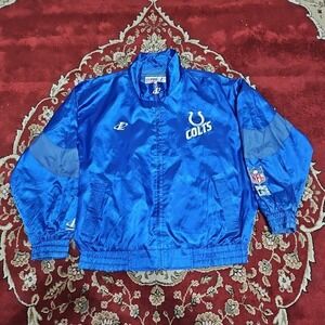Vintage NFL Pro Line Logo Athletic Indianapolis Colts Jacket Coat Men's Size XL